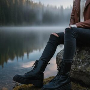 Kadın Olivia Postal Kalın Taban Bot MR5215