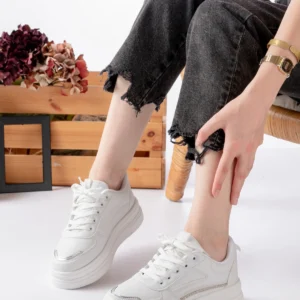 Garantili Elinda Günlük Ortopedik Kadın Sneaker Spor Ayakkabı MR5012