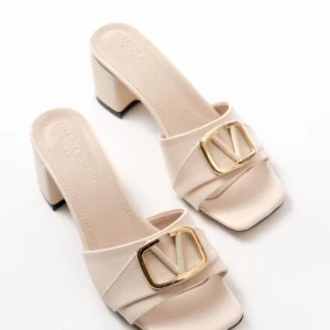 Kadın Bonita Topuklu Terlik MR5066