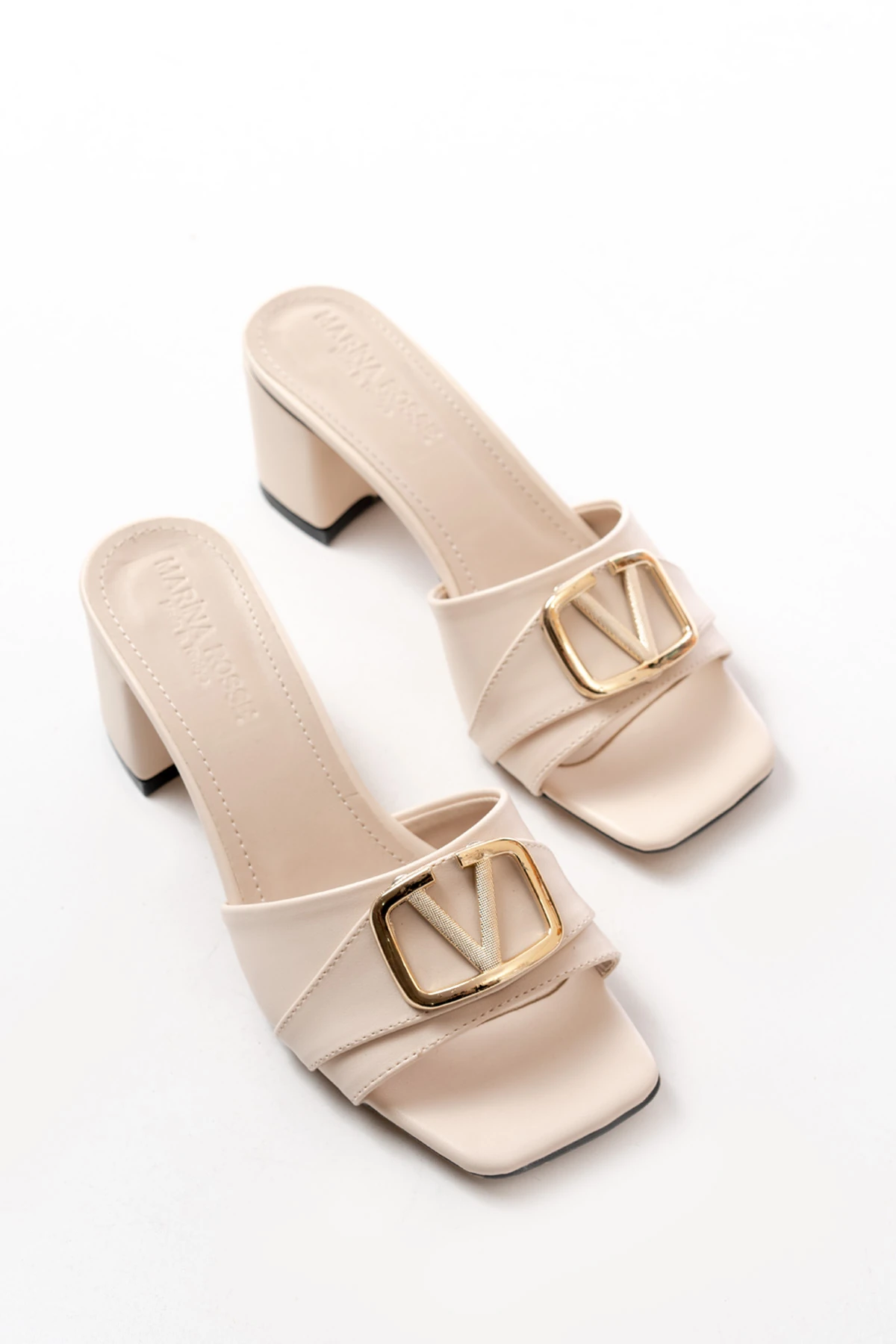 Kadın Bonita Topuklu Terlik MR5066