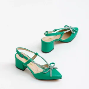 Kadın Diana Cilt Klasik Topuklu Ayakkabı MR5080