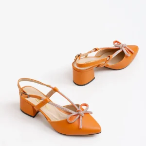 Kadın Diana Cilt Klasik Topuklu Ayakkabı MR5081