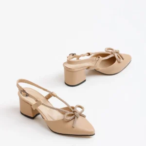 Kadın Diana Cilt Klasik Topuklu Ayakkabı MR5084