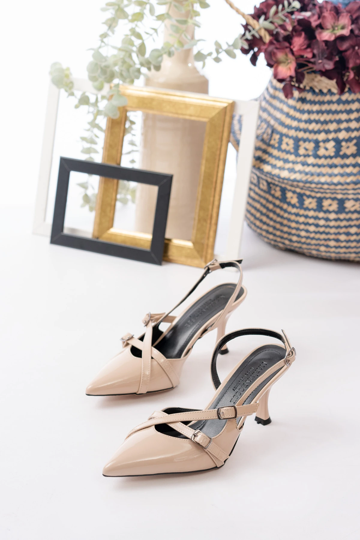 Kadın Esten Rugan Klasik Topuklu Ayakkabı MR5111 - Görsel 3