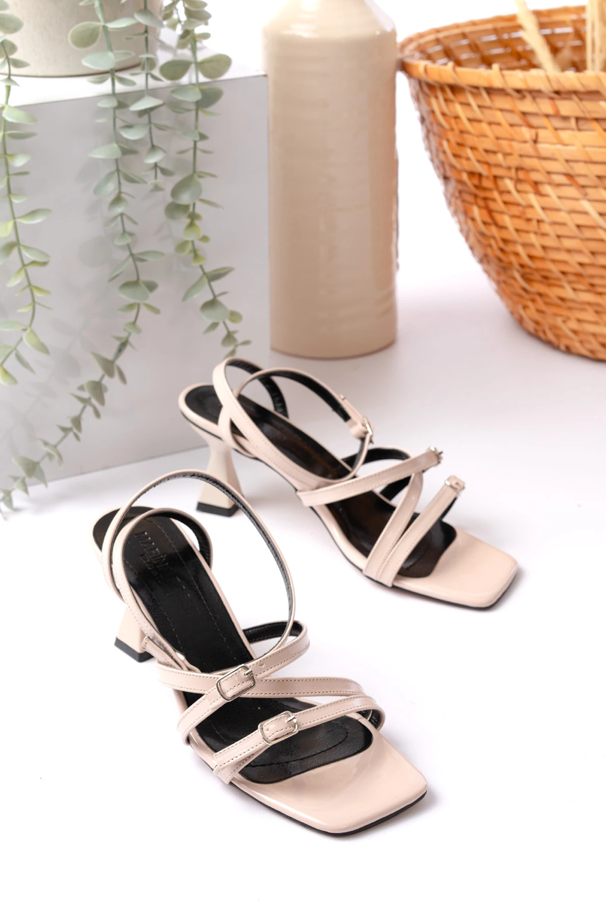 Kadın Adel Topuklu Sandalet MR5019 - Görsel 4