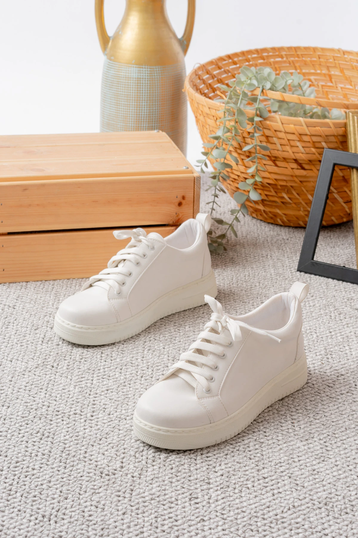 Kadın Aris Düz Taban Sneaker MR5024